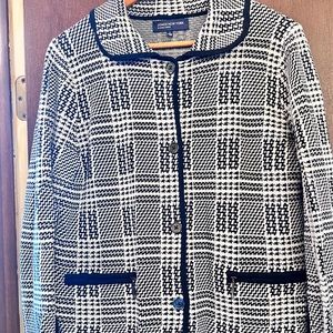 Jones New York cardigan jacket. Size L